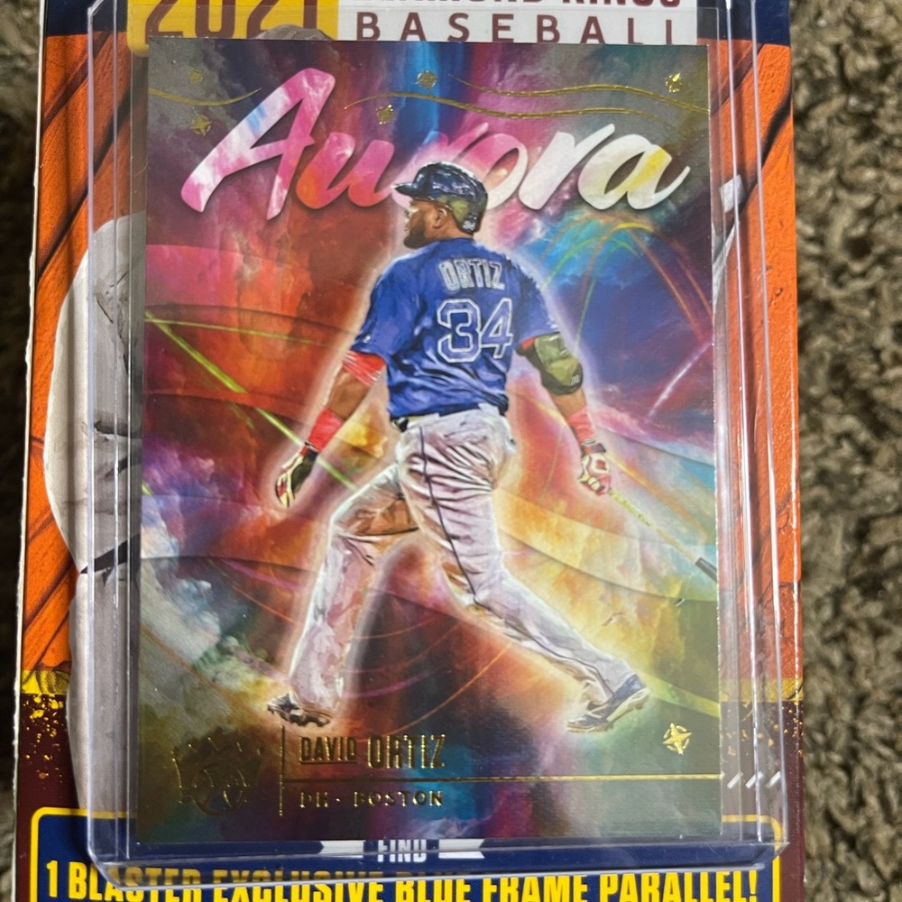 David Ortiz Diamond Kings Panini 2020 Aurora No. AU-12 *Mint*